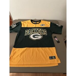 Green Bay Packers Shirt Medium, Men, Green And Gold